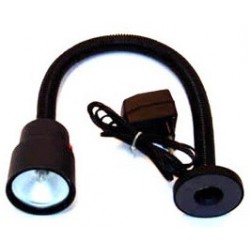 Lampe halogène sur socle magnétique